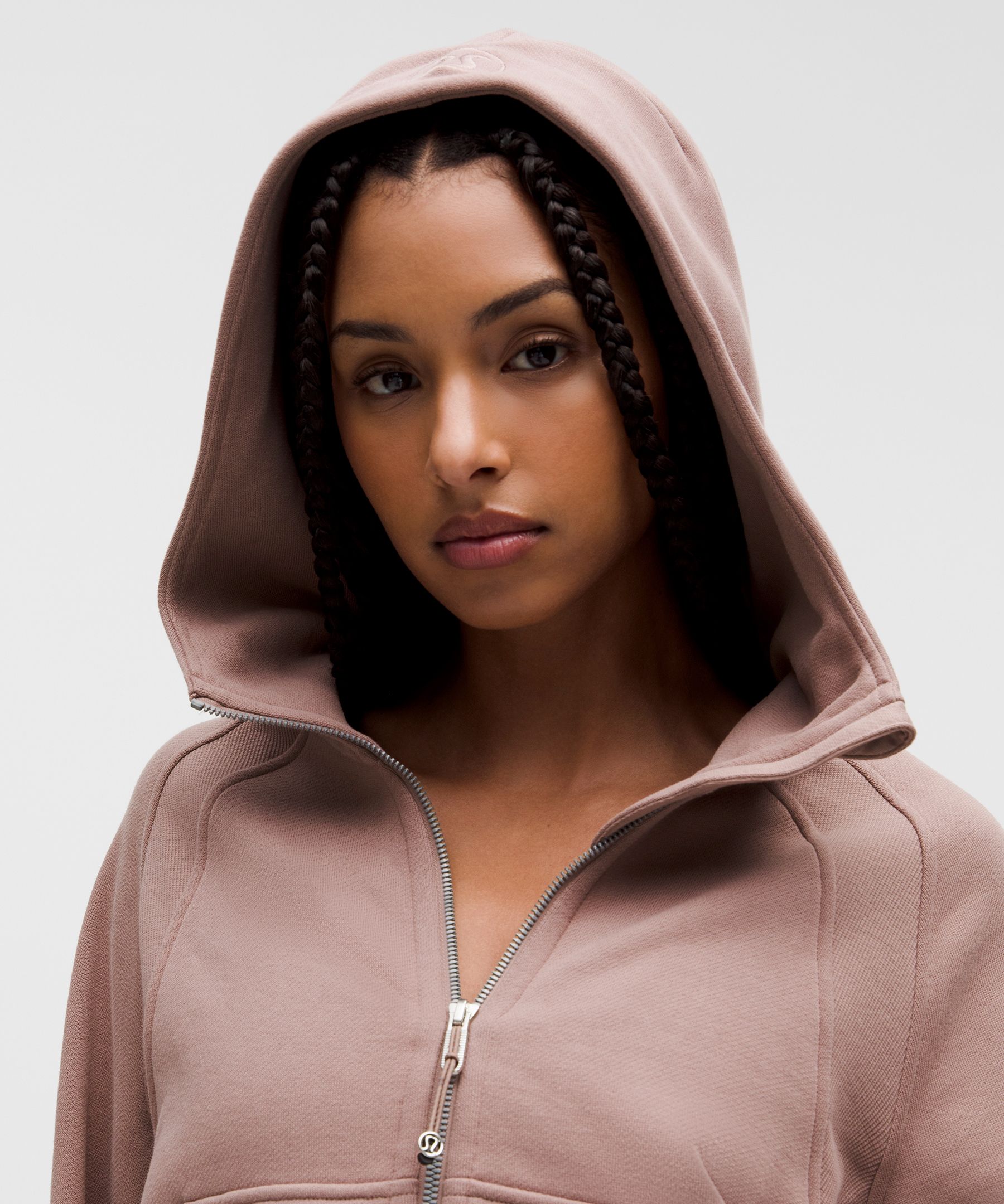 Scuba Oversized Full-Zip Hoodie