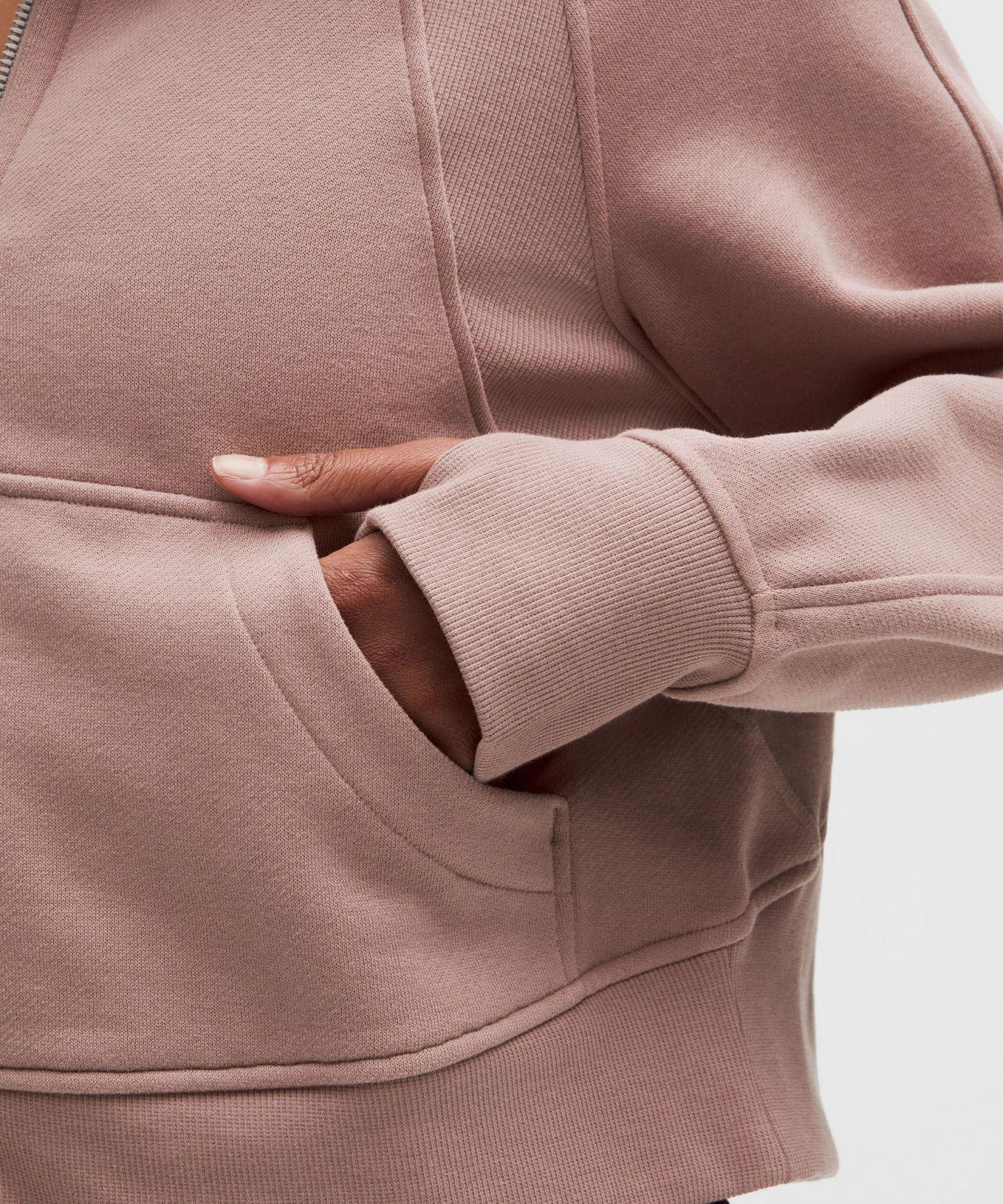 Scuba Oversized Full-Zip Hoodie