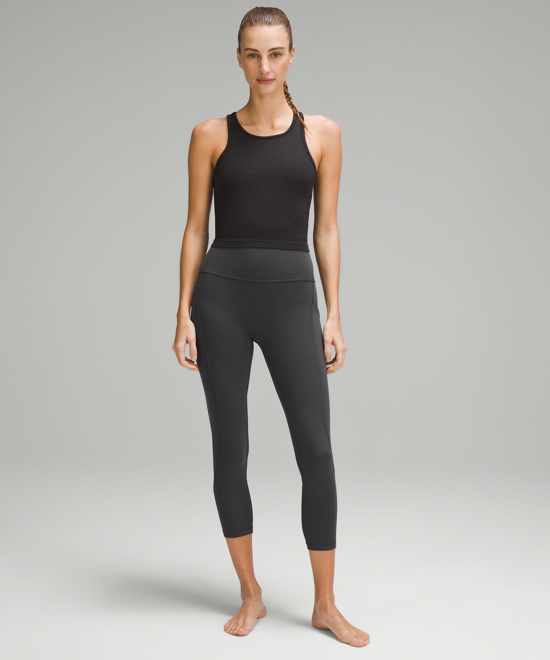 lulu Align™ High-Rise Crop with Pockets 23"
