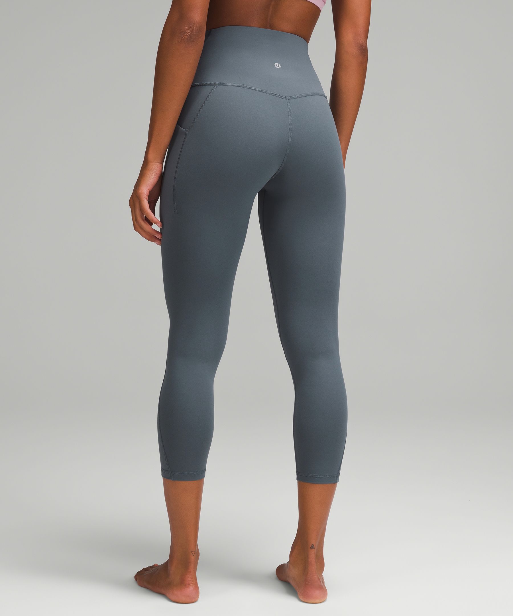 lulu Align™ High-Rise Crop with Pockets 23"