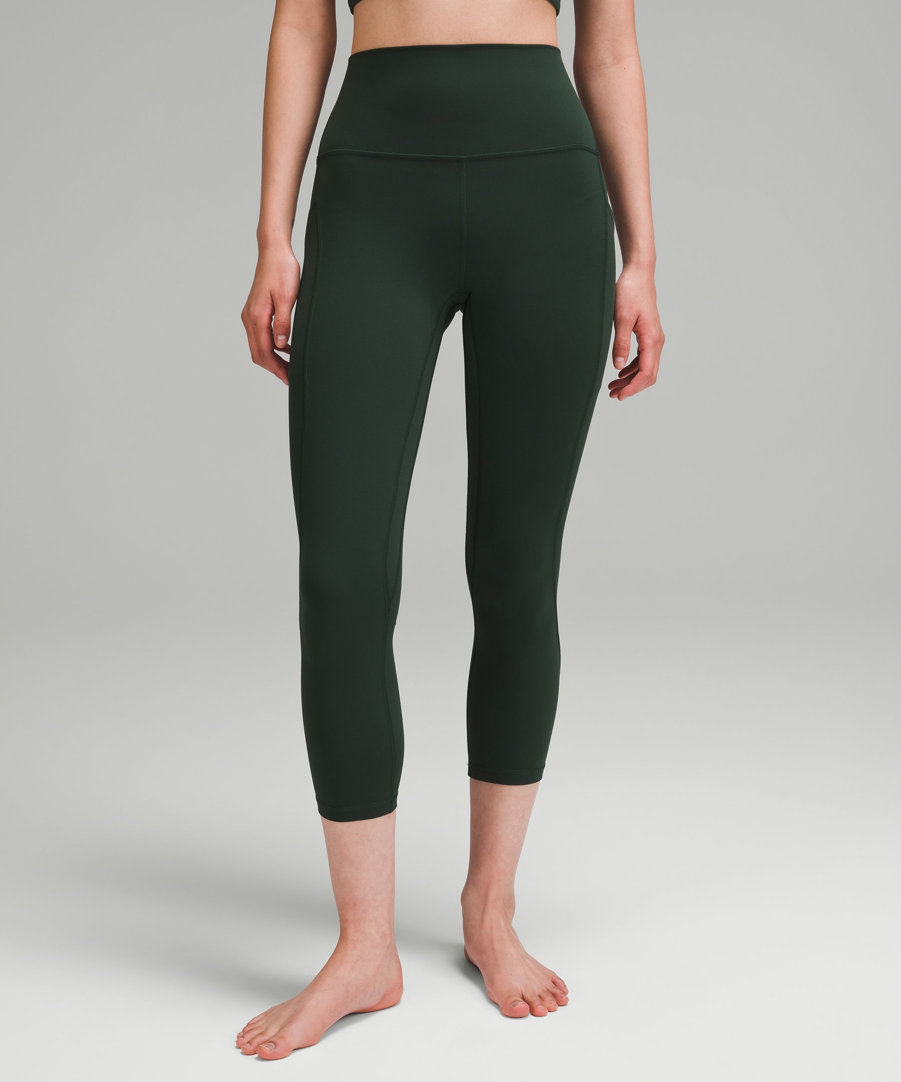 lulu Align™ High-Rise Crop with Pockets 23"