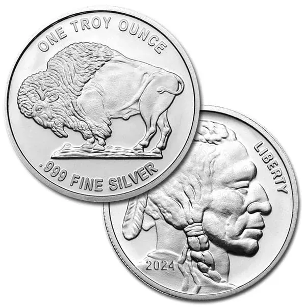 American Buffalo 2024-2025 One Ounce Silver Proof Coin（2025 Limited Re