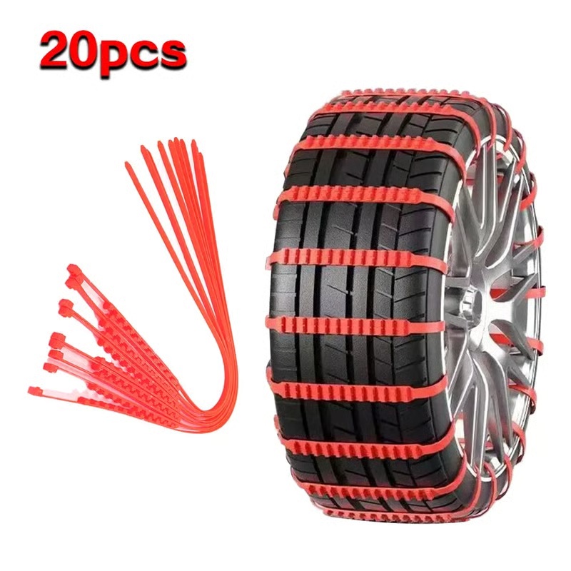 ❄️ 20/40X Universal Wheel Tire Snow Chains for Car & Truck