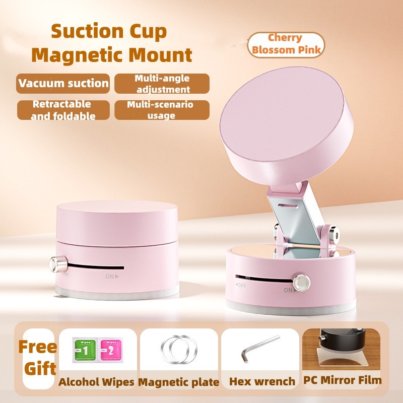 🎁 Vacuum Suction Magnetic Phone Stand