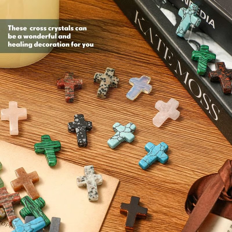 ✝️ Handmade Natural Crystal Crosses