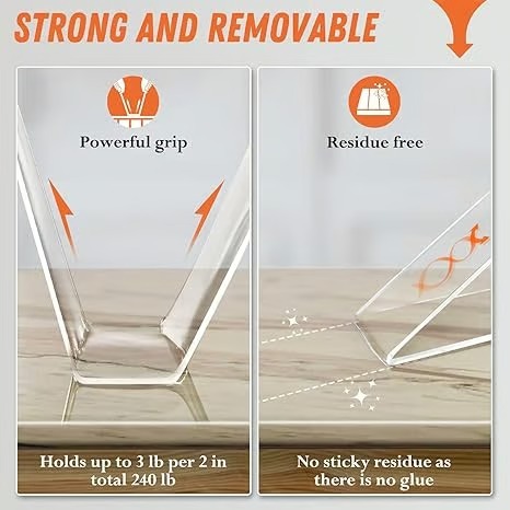 ✨✨Extra Large Double Sided Tape, Clear & Tough Nano Tape, Multipurpose Mounting Tape