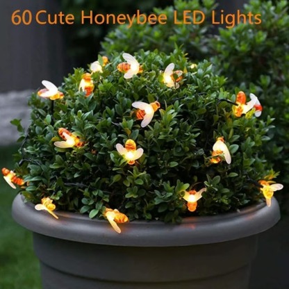 🐝Solar LED Bee String Lights