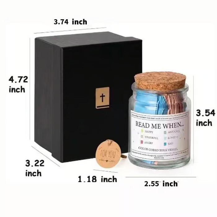 ✨✝️Inspirational prayer jar 🎁 A Reminder of God's Words💖