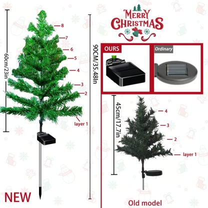 Solar-Powered Mini Christmas Tree🎄🎄