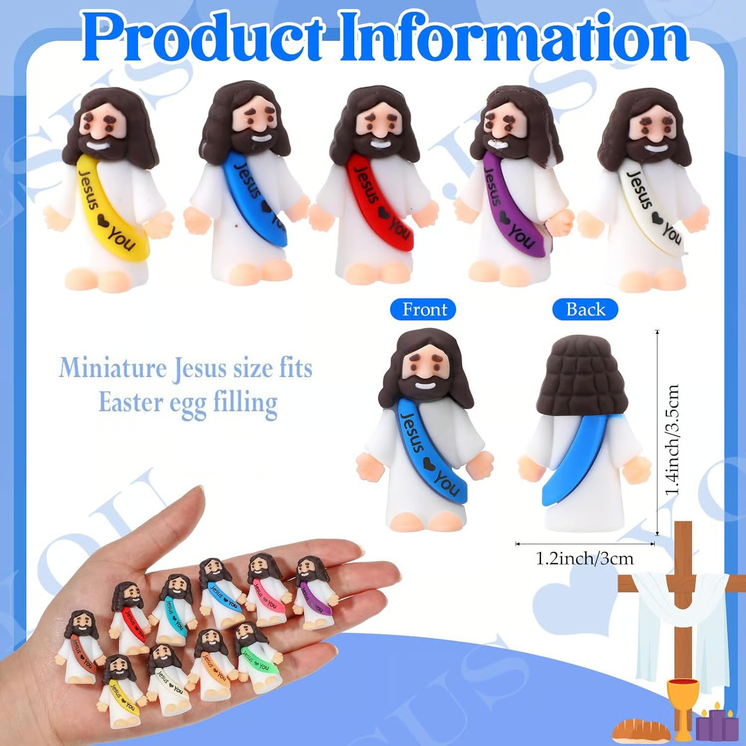 Little Jesus Figures , Perfect Christmas Gift for Believers 🎄