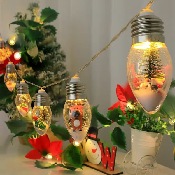 🎅Christmas String Lights🎅🎄Led Bulb String Lights🎄