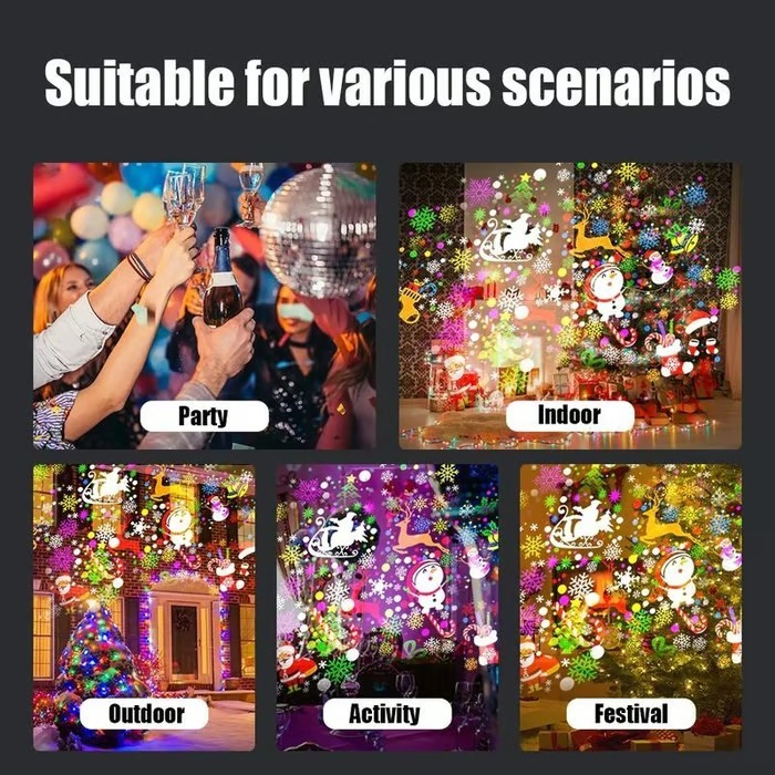 🎄🔌LED Christmas Projection Lamp|Christmas 49%OFF