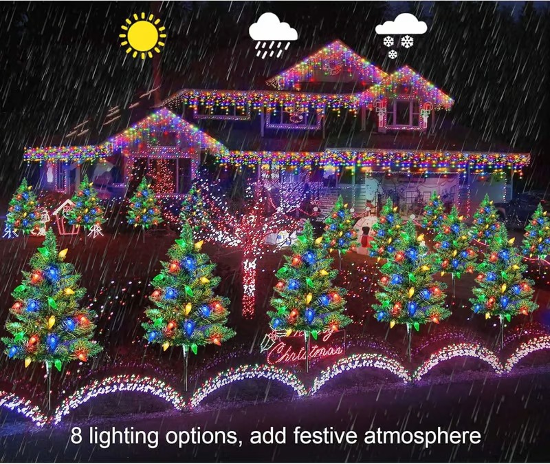Solar-Powered Mini Christmas Tree🎄🎄