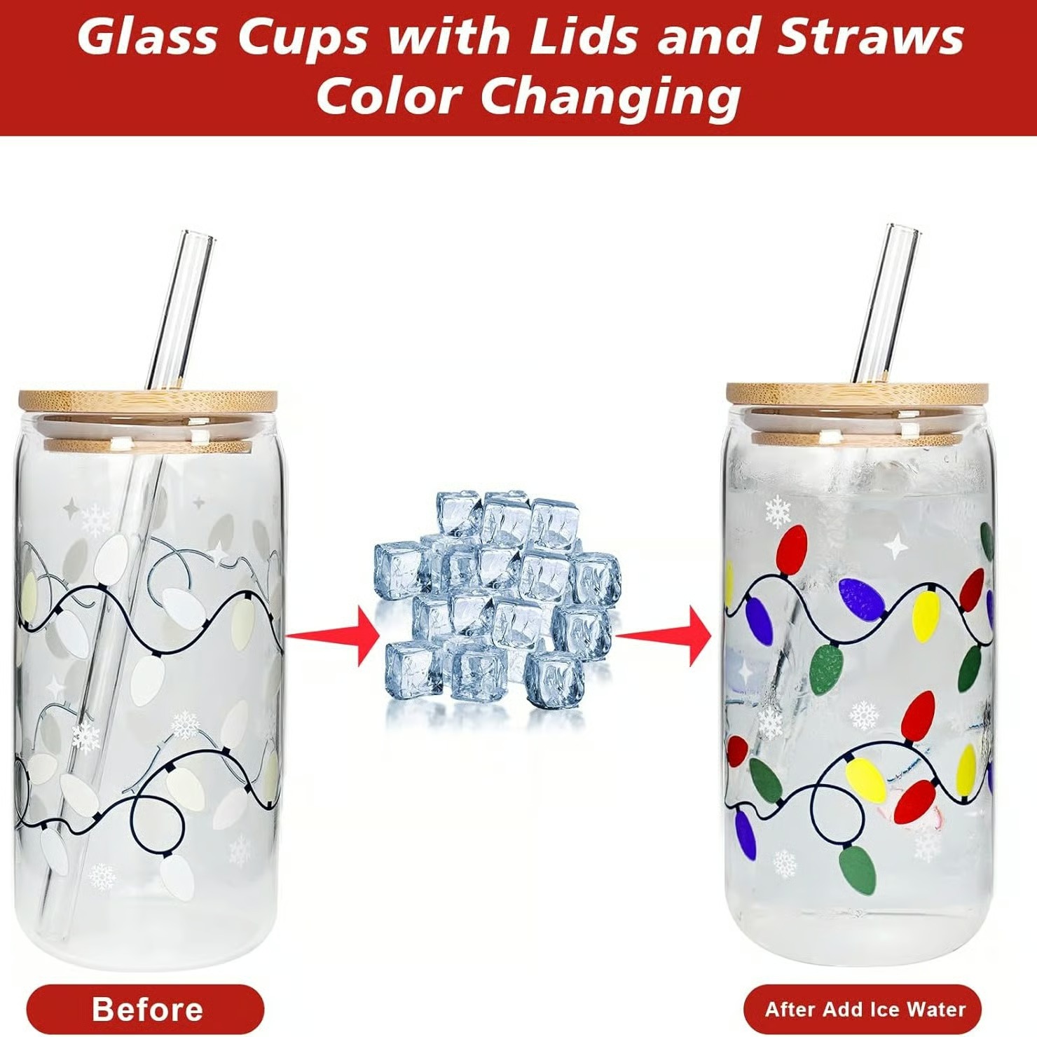 ❤️Hot Sale 🎅🎄Color Changing Christmas Cup