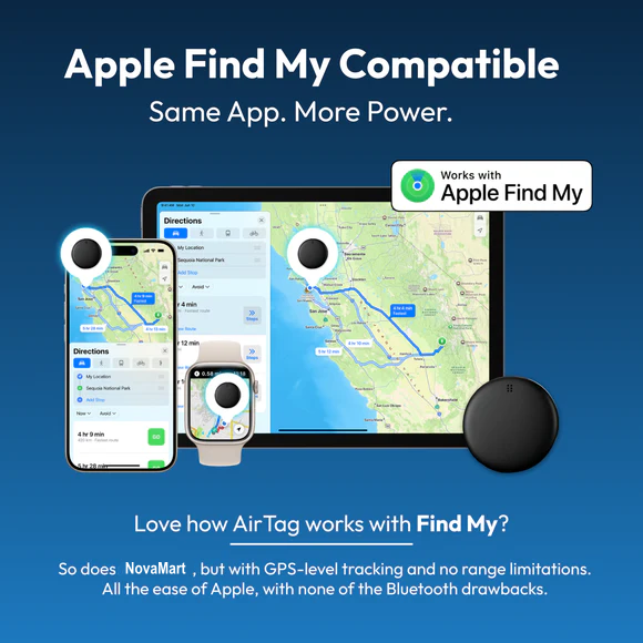 Dual-system, iOS/Android, Anti-theft Locator Tracker. Not Just a GPS Car Tracker. Your Everything Finder.
