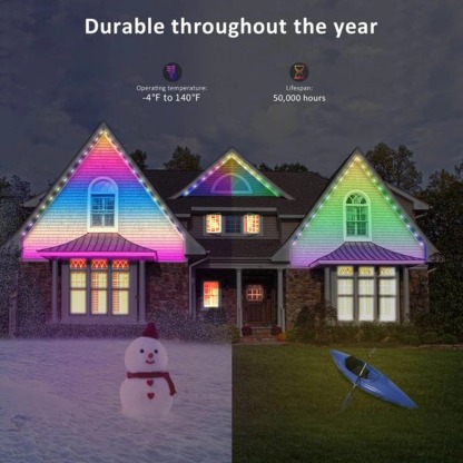 Smart Rainbow LED Permanent Outdoor Light - Smartlight ✨