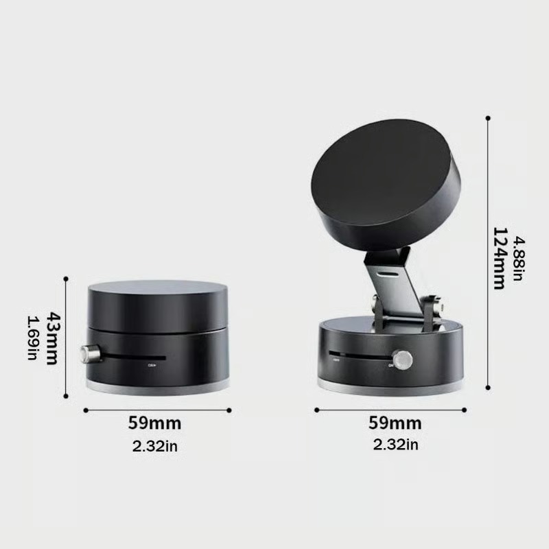 🎁 Vacuum Suction Magnetic Phone Stand