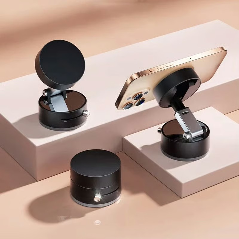 🎁 Vacuum Suction Magnetic Phone Stand