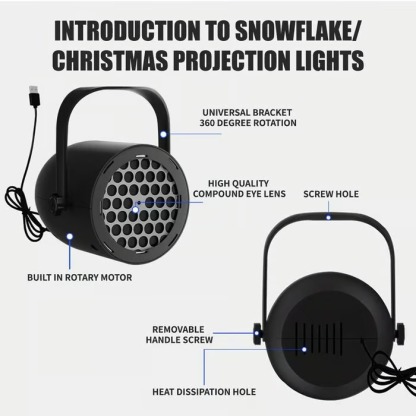 🎄🔌LED Christmas Projection Lamp|Christmas 49%OFF