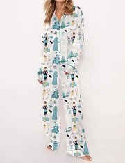 Print Pajama Set