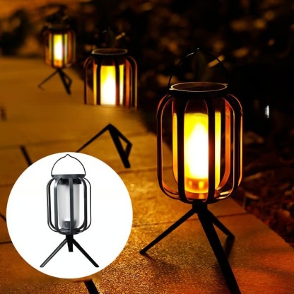 Solar lantern outdoor light with 4 Modes
