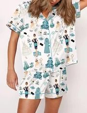 Print Pajama Set