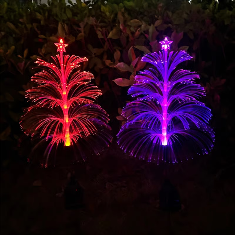 Seven Colors Gradient Solar Christmas Tree Lights