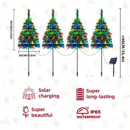 Solar-Powered Mini Christmas Tree🎄🎄