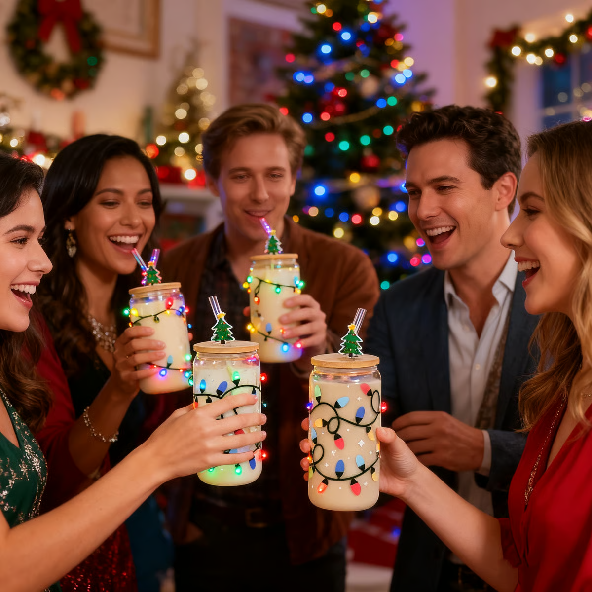 ❤️Hot Sale 🎅🎄Color Changing Christmas Cup