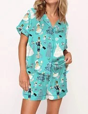 Print Pajama Set
