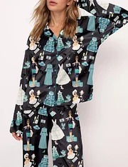 Print Pajama Set