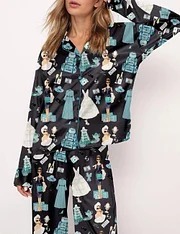 Print Pajama Set