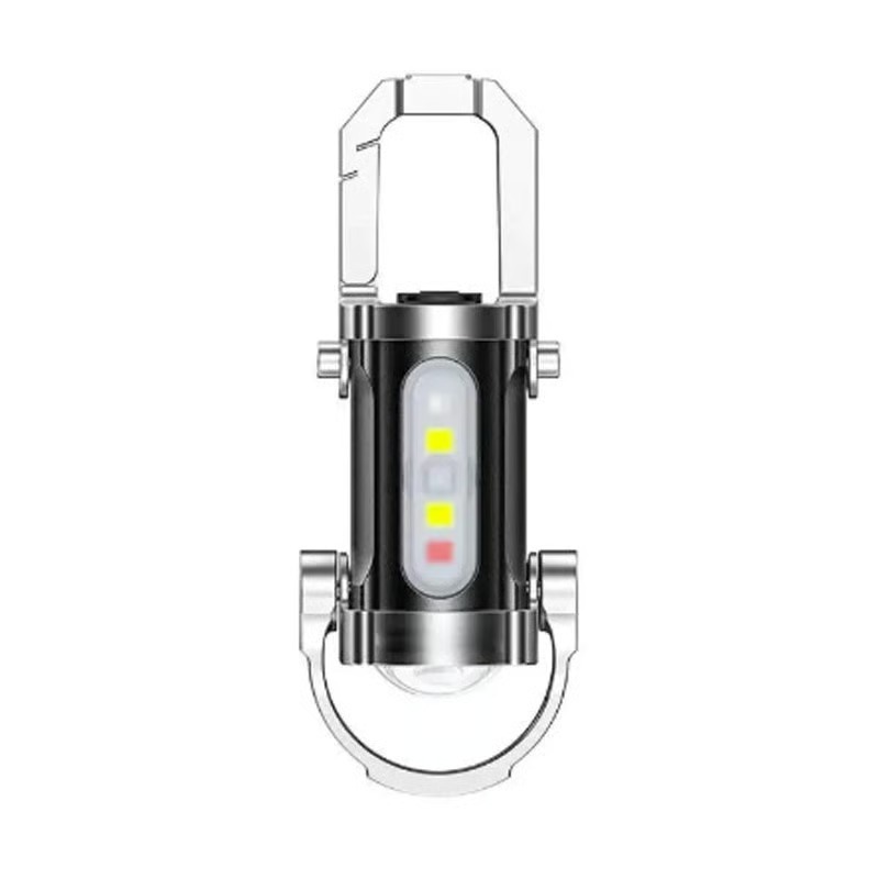 Portable Rechargeable Bright Keychain Flashlight