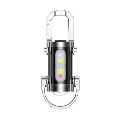 Portable Rechargeable Bright Keychain Flashlight