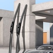 Carbon Fiber Boneless Silent Windshield Wipers – Make Your Driving Experience Stylish, Quiet And Clear!