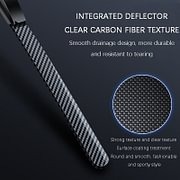 Carbon Fiber Boneless Silent Windshield Wipers – Make Your Driving Experience Stylish, Quiet And Clear!