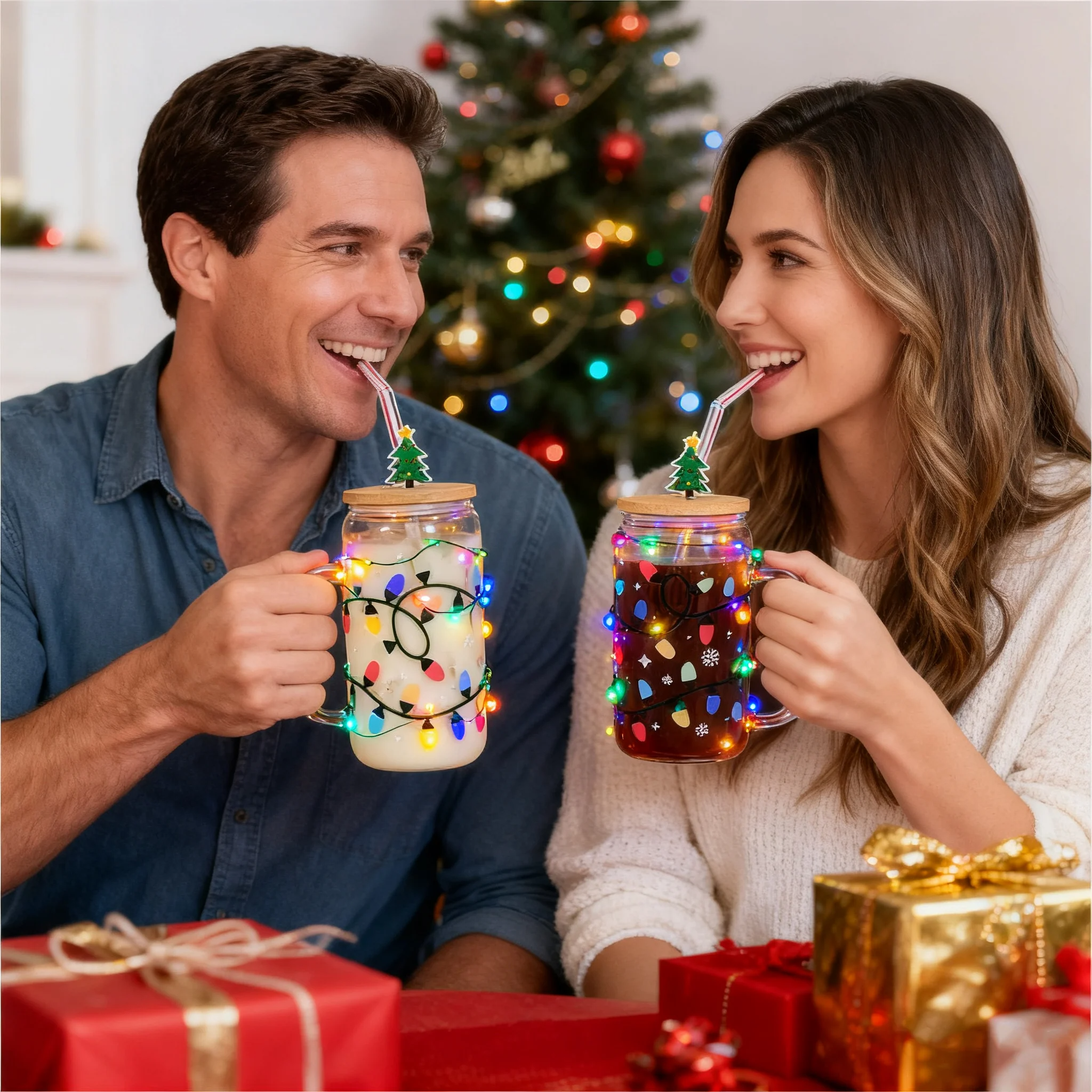 ❤️Hot Sale 🎅🎄Color Changing Christmas Cup