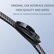 Carbon Fiber Boneless Silent Windshield Wipers – Make Your Driving Experience Stylish, Quiet And Clear!