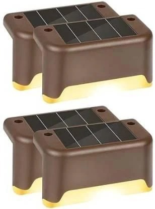 Radiant Solar Powered Waterproof Deck Lights for Outdoors