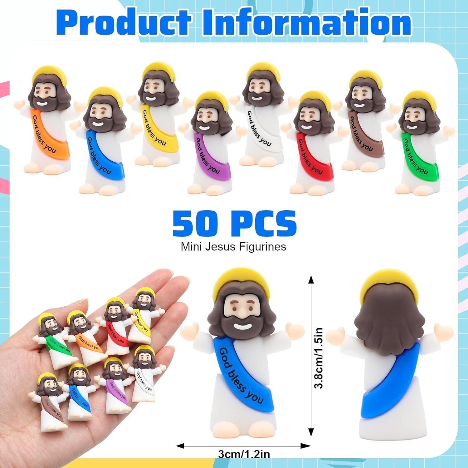Little Jesus Figures - Robes Edition