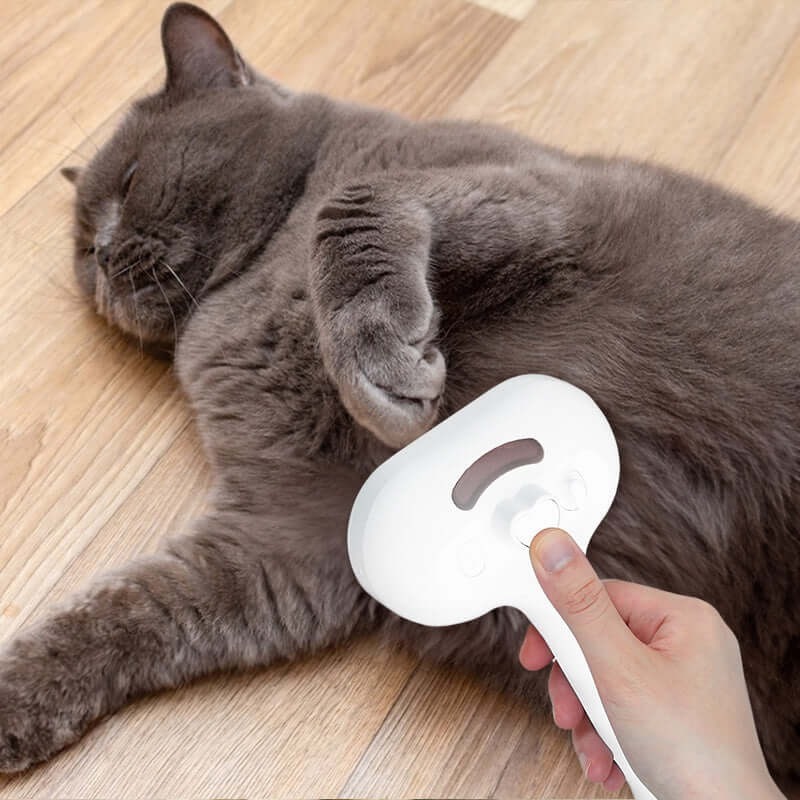 PET GROOMING COMB -COOL-MIST DESHEDDING BRUSH