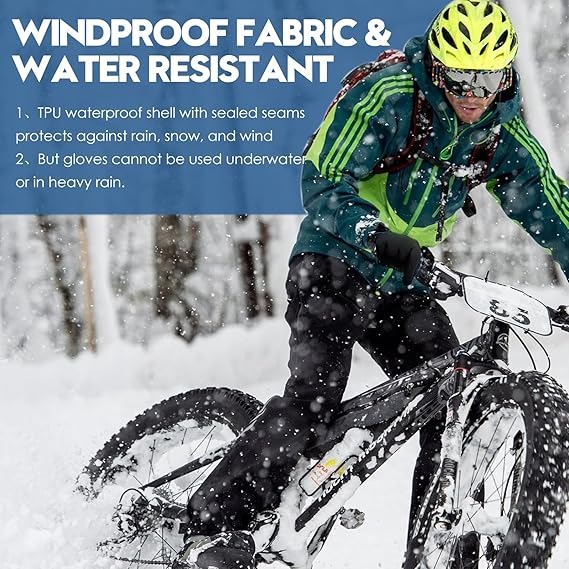 🔥Last Day Promotion 70% OFF🔥🎁Windproof Winter Gloves Touchscreen Gloves Thermal Warm Gloves for Men and Women