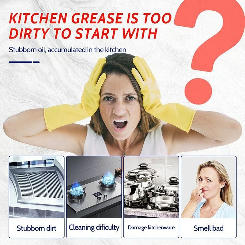 🔥2025 BEST SALE🔥 Multifunctional Powerful Kitchen Foam Cleaner🏠