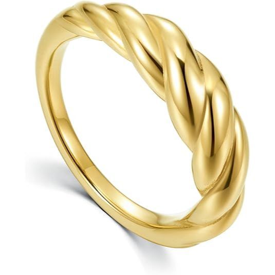 Women's gold-plated ring