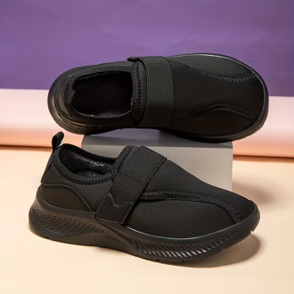 Women's winter fleece-lined warm non-slip lightweight cotton shoes