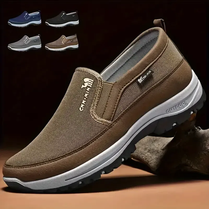 Men's Orthopedic Slip-On Walking Sneakers