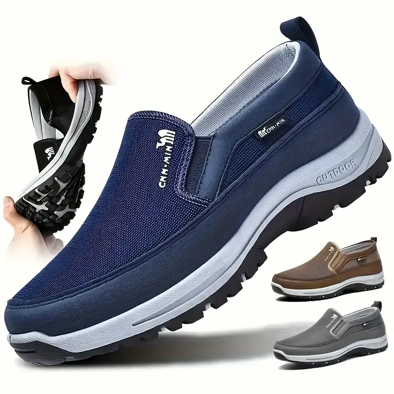 Men's Orthopedic Slip-On Walking Sneakers