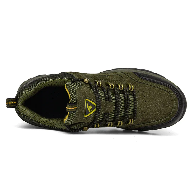 (⏰ Last Day 70% OFF 🔥) Men's Wide Fit Arch Support Cushioned Non-Slip Hiking & Work Shoes