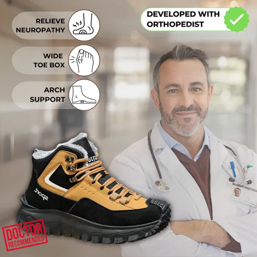 Men’s Hiking & Work Boots – Durable, Waterproof, and Insulated for Winter