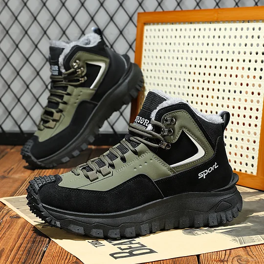 Men’s Hiking & Work Boots – Durable, Waterproof, and Insulated for Winter
